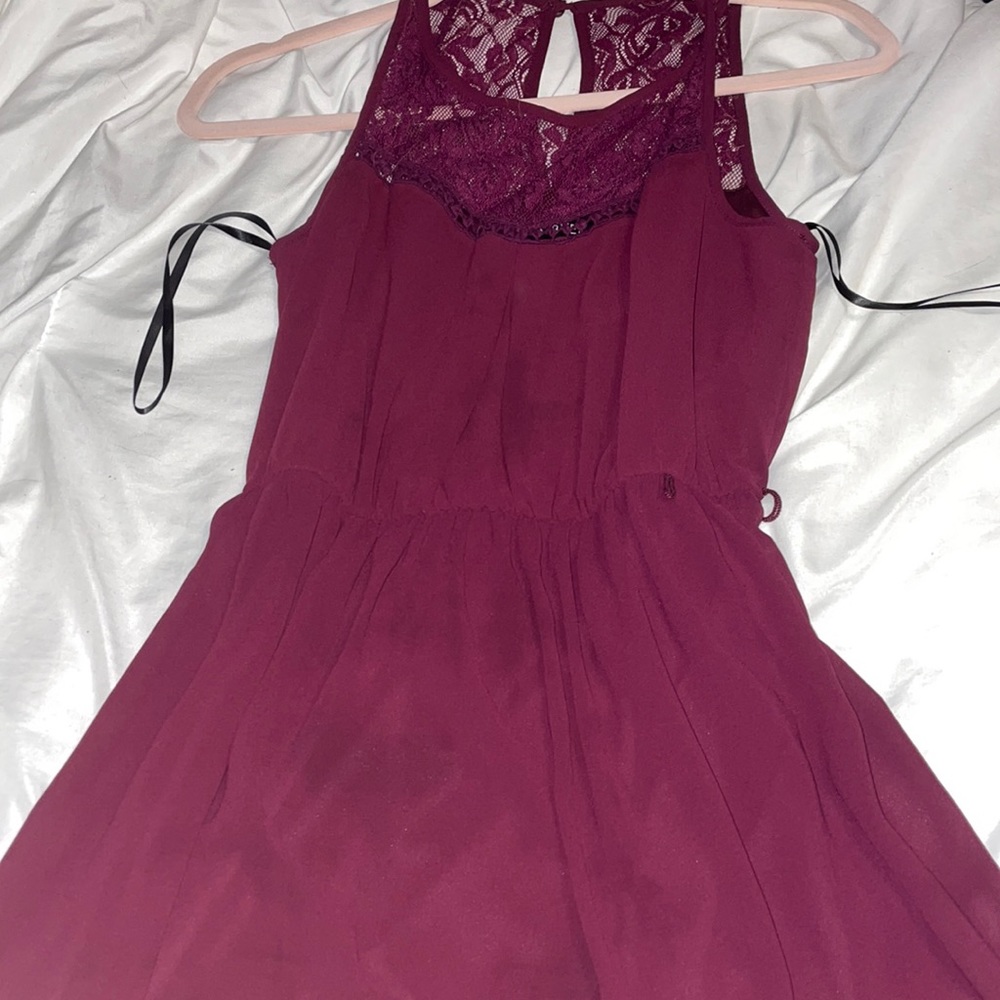 Purple dress